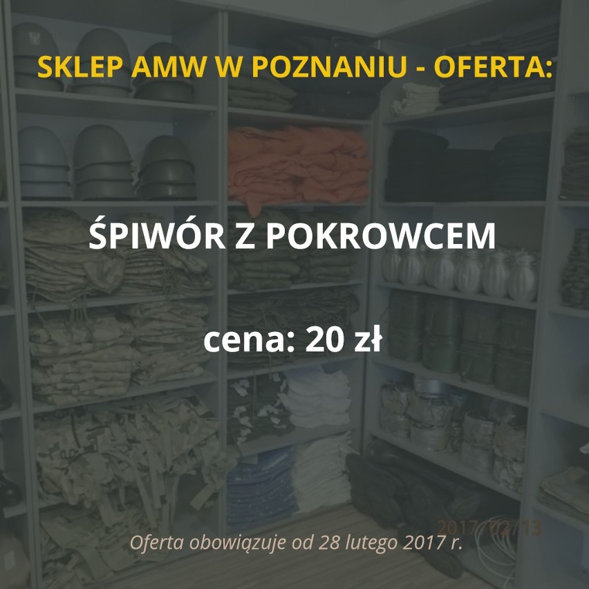 Sklep Agencji Mienia Wojskowego w Poznaniu zostanie otwarty...