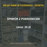 Sklep AMW w Poznaniu. Wiemy już, co będzie można kupić! Sprawdź ceny [LISTA, CENNIK]