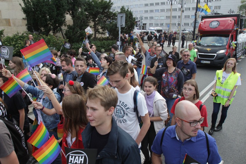 Katowice: Marsz Równości w sobotę 8 września w centrum miasta. PROGRAM, TRASA MARSZU Kontrmanifestacja Młodziezy Polskiej zakazana