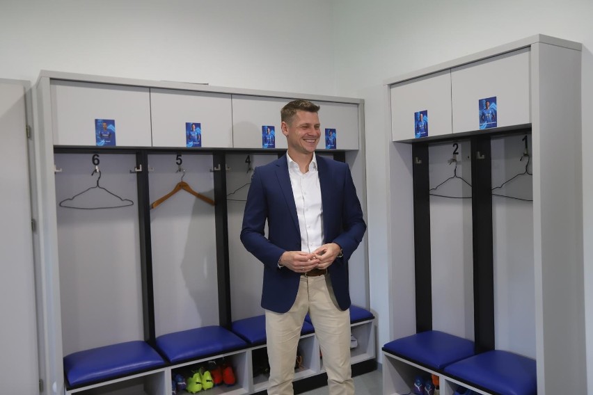 Łukasz Piszczek doglądał wszystkiego podczas otwarcia...