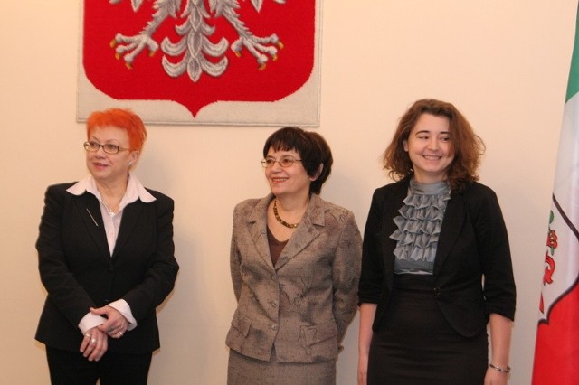 LIdia Przybyłowicz, Joalnta Cieśla i Anna Zleska