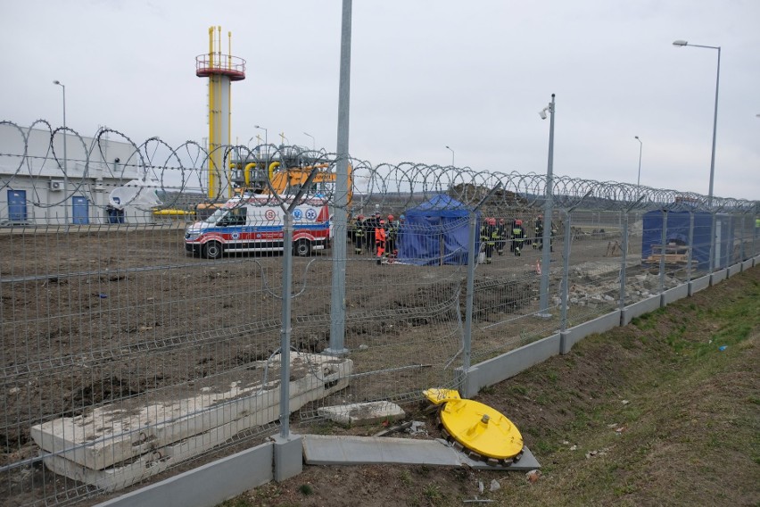 Do zdarzenia doszło w środę na terenie stacji gazowej w...