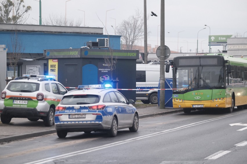 Śmiertelny wypadek w Poznaniu. Na Górczynie autobus MPK potrącił kobietę na przejściu dla pieszych