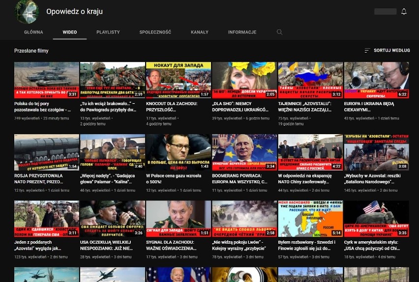 Te kanały na Youtube produkują fake newsy o Polsce i ataku...