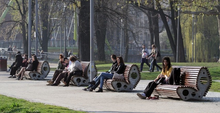 Wrocławianie na Wyspie Słodowej. Wiosenna pogoda zachęca [GALERIA]