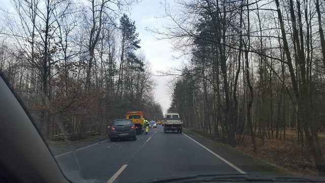 Wypadek na trasie Mysłowce-Tychy. Czołowe zderzenie