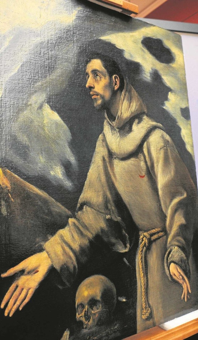 „Ekstaza św. Franciszka” El Greco