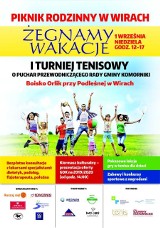 Tenis: Piknik rodzinny i turniej tenisowy w Wirach "Żegnamy wakacje"