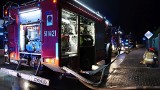 Tragiczny pożar we Włoszczowie w którym zginęło dwoje dzieci. Podczas akcji doszło do agresji wobec strażaków 