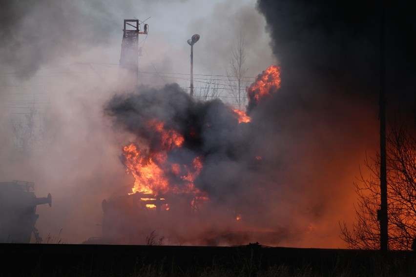 Katastrofa kolejowa w Białymstoku. Pożar cystern