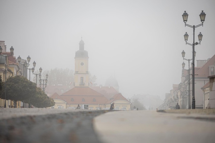 Mgła w Białymstoku