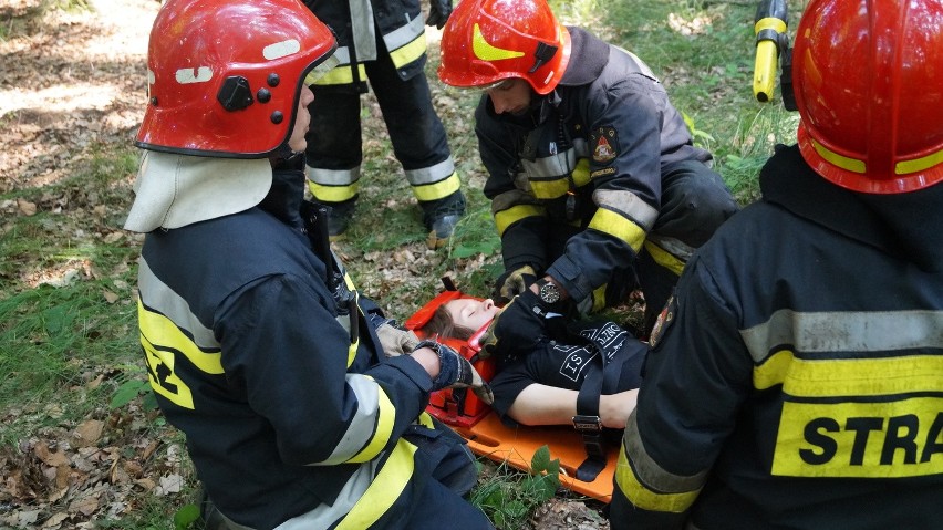 Jastrzębie: Groźny pożar, wypadki i wielu rannych