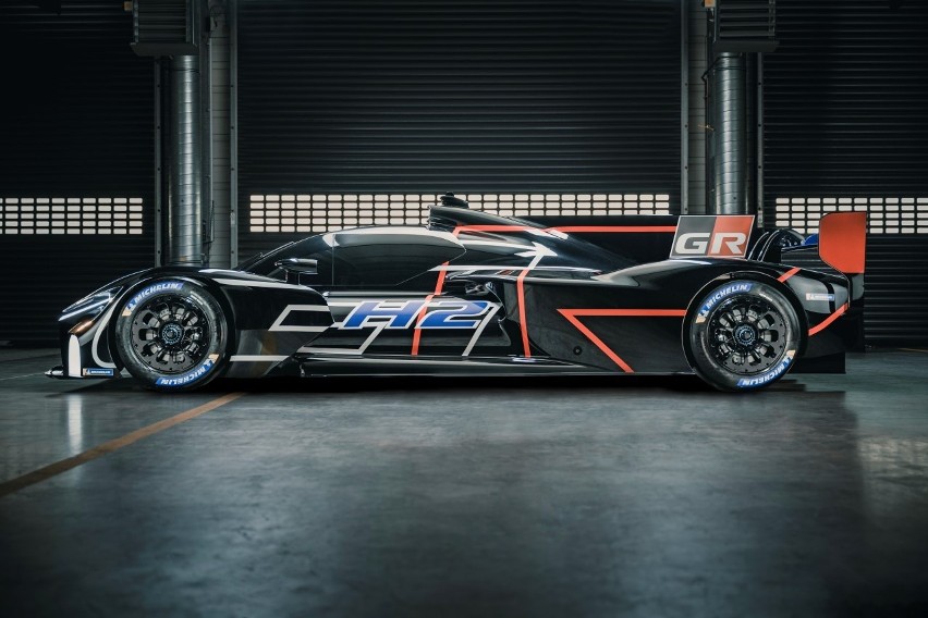 Prototyp zespołu Toyota Gazoo Racing o nazwie GR H2 Racing...