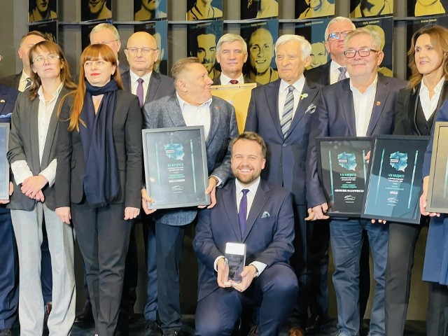 Prezydent Starachowic Marek Materek podczas gali. Więcej na kolejnych zdjęciach