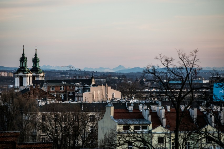 Kraków. Zobacz, jakie widoki: Tatry jak na dłoni! [ZDJĘCIA]