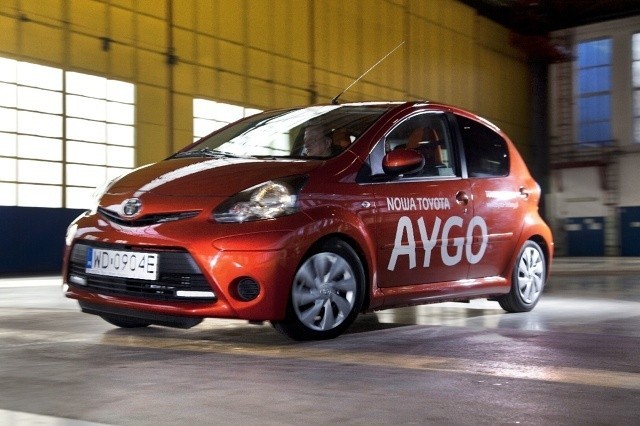 Toyota Aygo, Fot: Tomasz Szmandra