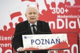 Wybory parlamentarne 2019. Jarosław Kaczyński w Poznaniu: Szkoła nie może być miejscem eksperymentów [ZDJĘCIA]