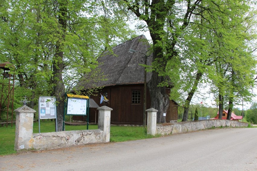Najstarszy kościół drewniany w województwie podlaskim...