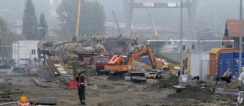 Jak idzie budowa Trasy Uniwersyteckiej w Bydgoszczy? [zdjęcia]