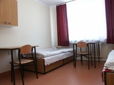 Koszalin: pokój w akademikuTak prezentuje się dwuosobowy pokój w koszalińskim akademiku.