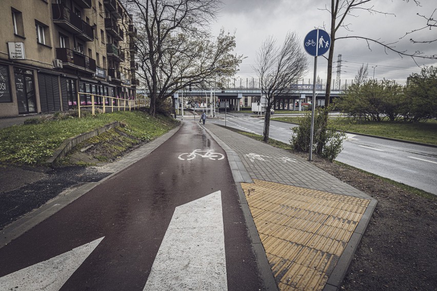 Nowa infrastruktura dla rowerzystów biegnąca od ulicy...
