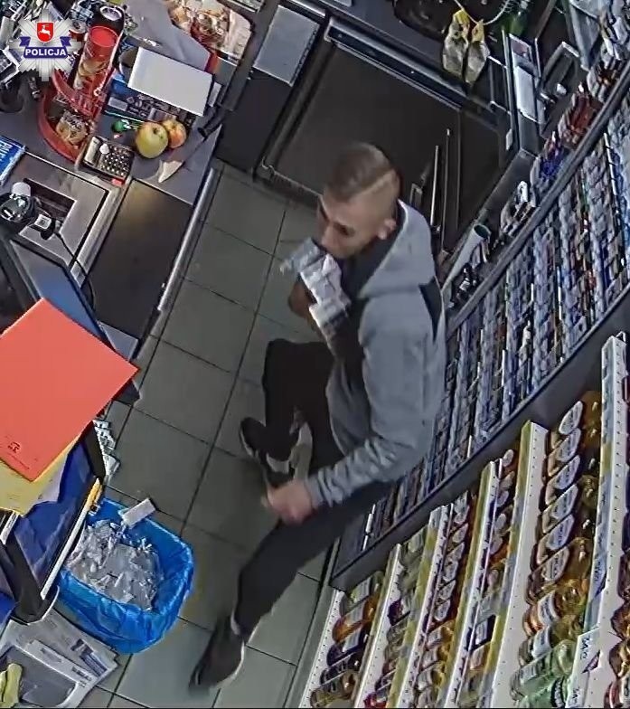 Kradzież w sklepie w Lublinie: We dwóch ukradli kilka kartonów papierosów. Poszukuje ich policja (WIDEO, ZDJĘCIA)