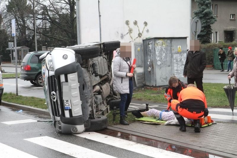 Wypadek na al. Piastów, 02.12.2015