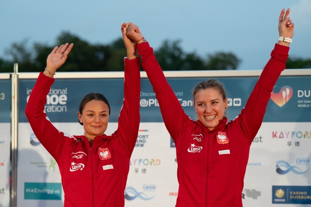 Martyna Klatt i Helena Wiśniewska do złotego medalu zdobytego w konkurencji K2 200 m, dołożyły srebro na dystansie 500 metrów.