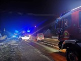 Do groźnego wypadku doszło w Łupowie pod Gorzowem. Czołowo zderzyły się dwa samochody