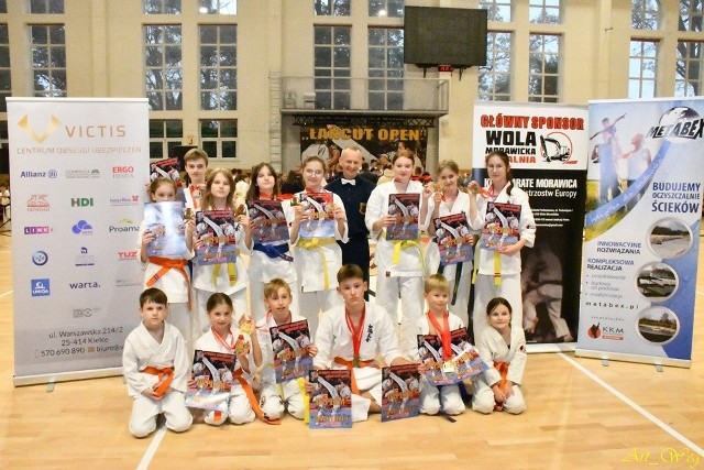 Klub Karate Morawica zdobył 15 medali na zawodach w Łańcucie.