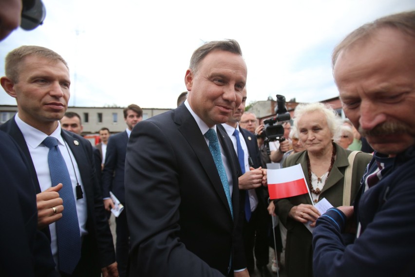 Prezydent Andrzej Duda w Sosnowcu