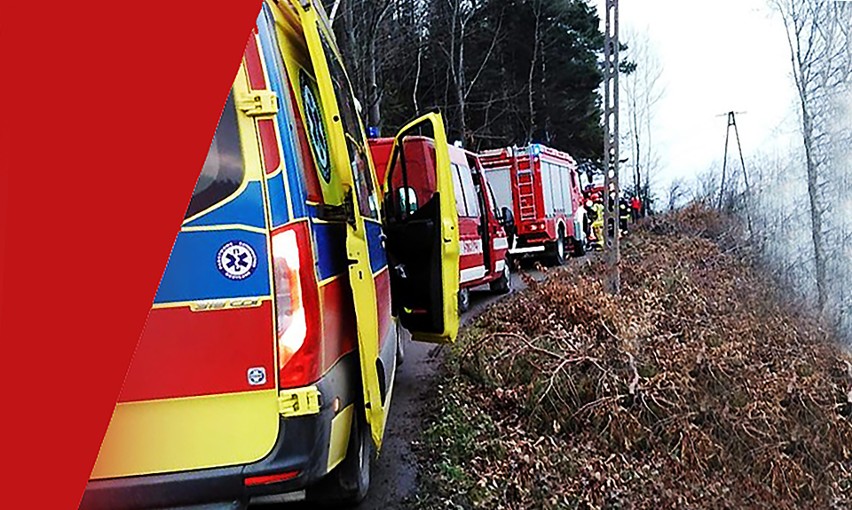 Jastrzębie. Strażak-ochotnik zginął w tragicznym wypadku pod Limanową [ZDJĘCIA]