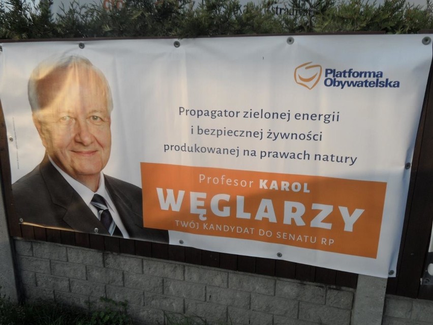 Plakaty wyborcze w Żywcu są praktycznie wszędzie [ZDJĘCIA]