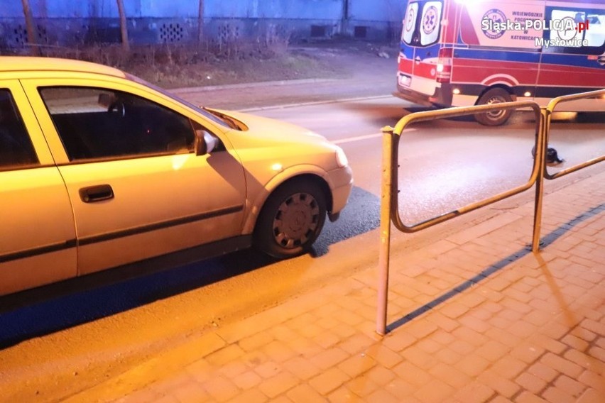 Wypadek w Mysłowicach