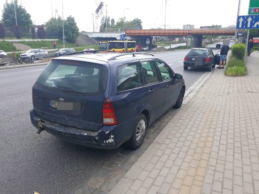 Wypadek trzech samochodów przy estakadzie Gądowianka. Jedna osoba ranna