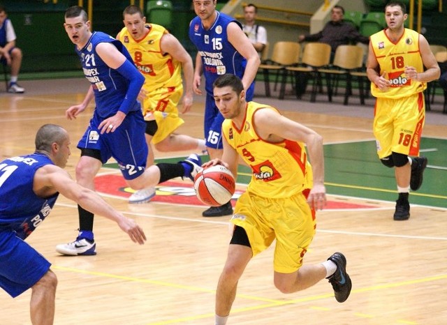 Dawid Adamczewski zdobył w Krośnie 17 punktów.