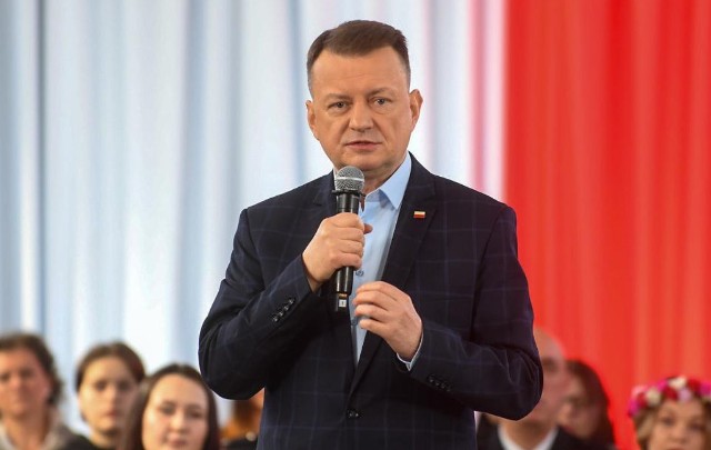 Mariusz Błaszczak spotkał się z mieszkańcami Olecka