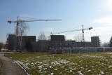 Tarnów. Trwa budowa hali "Jaskółka" w Mościcach. Zobacz postęp prac [ZDJĘCIA]