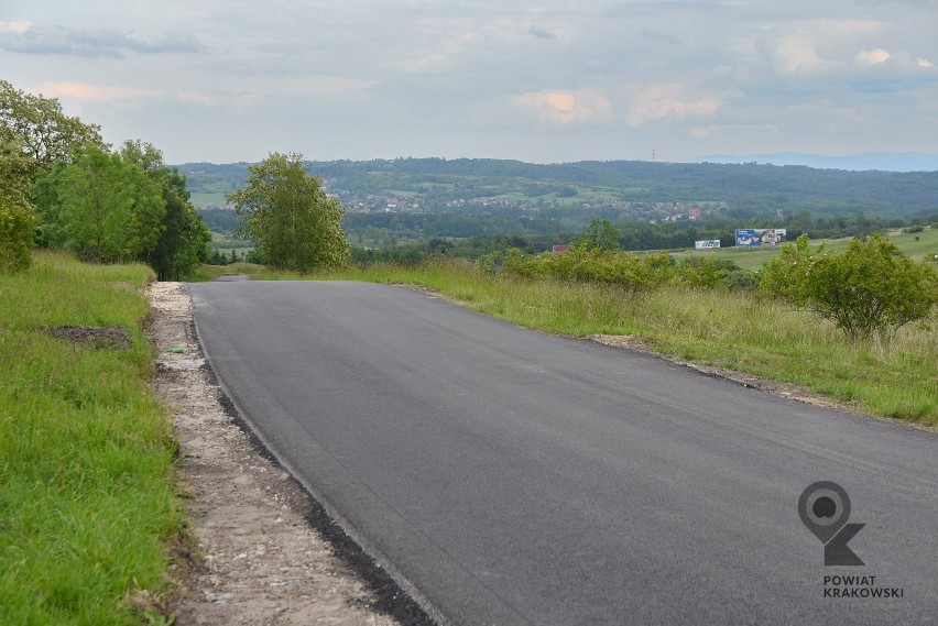 Remont drogi powiatowej Rudno - Tenczynek. Będzie gotowa w listopadzie