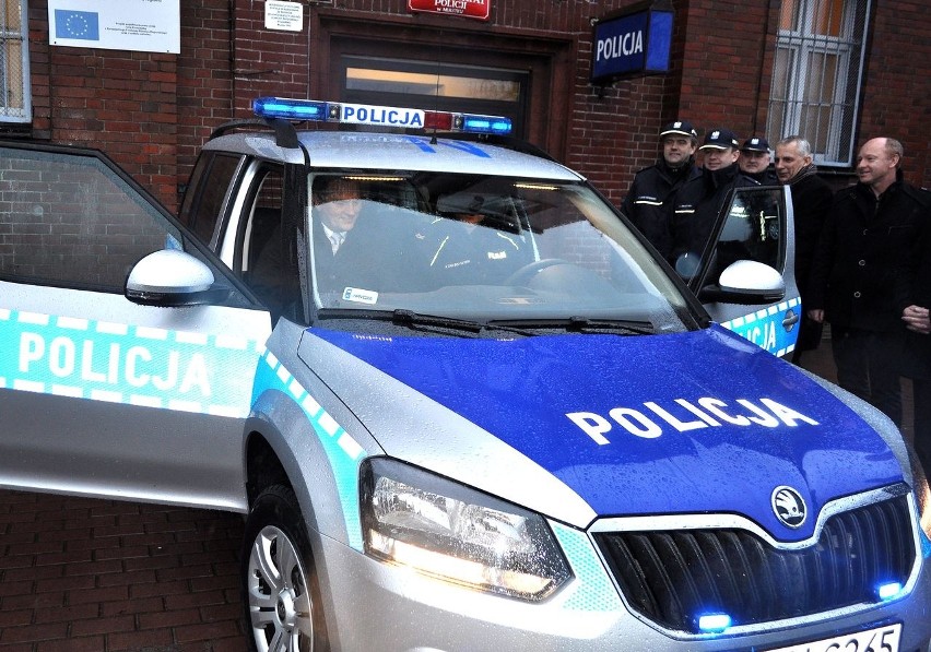 Nowy radiowóz dla miasteckiej policji (zdjęcia)