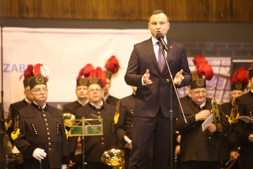 Prezydent Andrzej Duda w Zabrzu