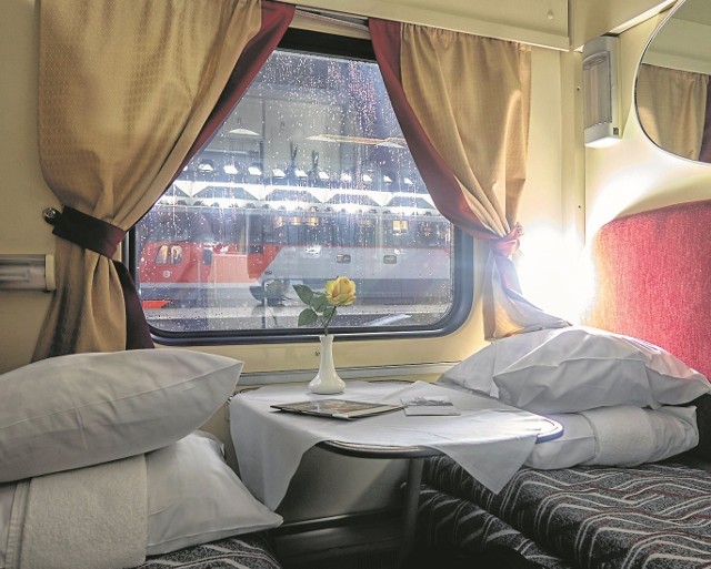 Czasem nocna podróż pociągiem, pod względem komfortu, może dorównywać noclegom w luksusowych hotelach