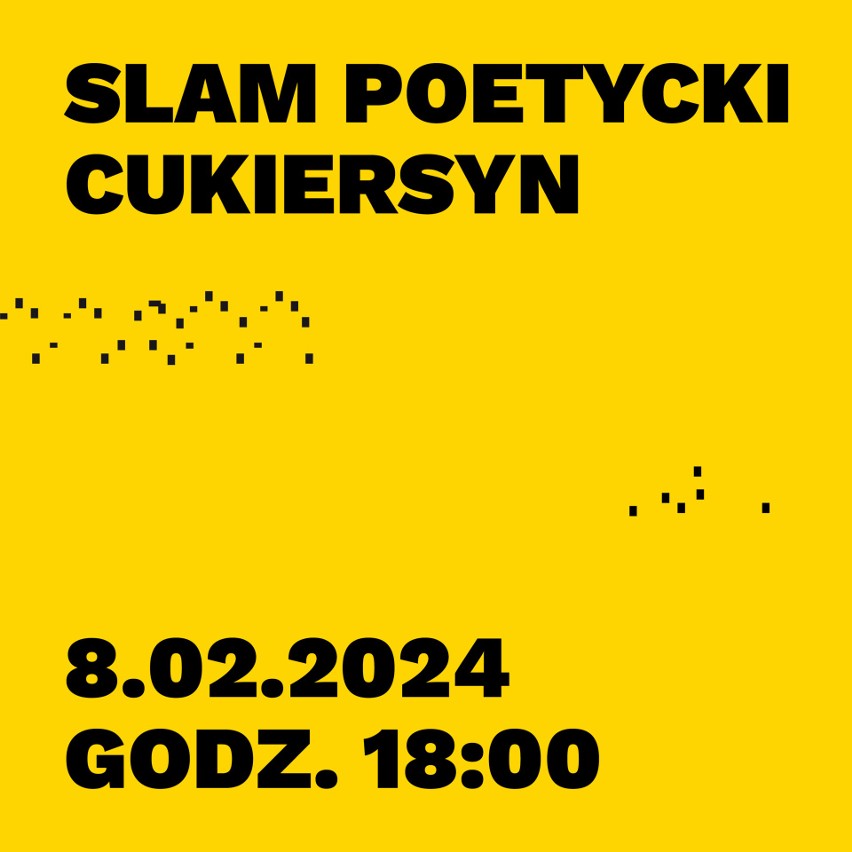 Slam poetycki w Tłusty czwartek. "CUKIERSYN" w ASP Gdańsk