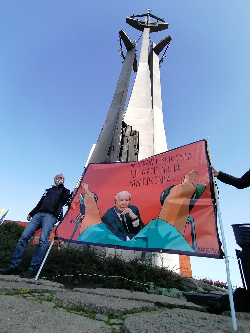 Gdański protest przeciwników zaostrzenia przepisów...