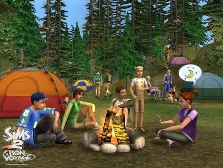 Screen z The Sims 2 Podróże