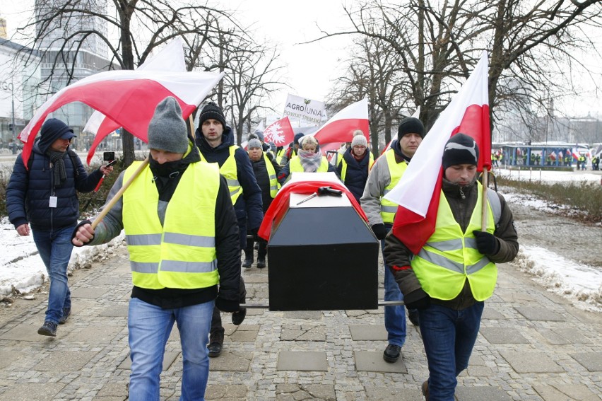 Protest rolników w Warszawie. Oblężenie stolicy