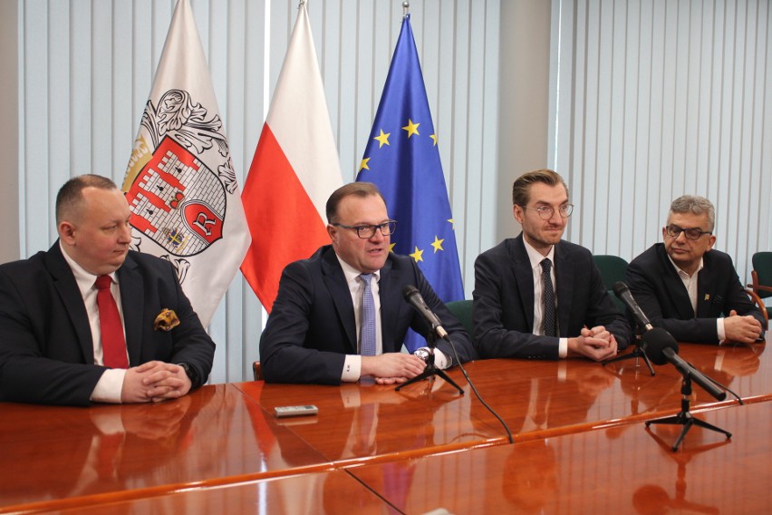 Wiceminister Jan Szyszko w Radomiu. Rozmawiał z władzami miasta o Krajowym Planie Odbudowy