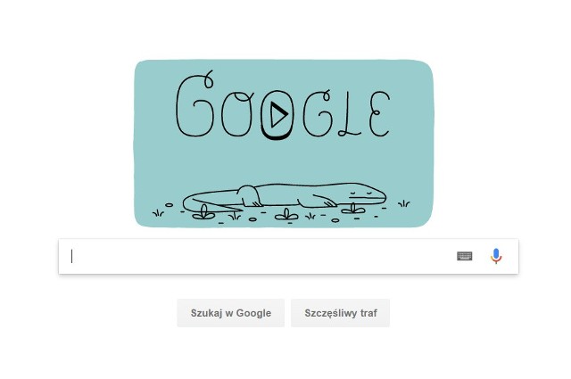 Google dało Doodle. Dziś możemy wziąć udział w quizie od Waranie z Komodo.