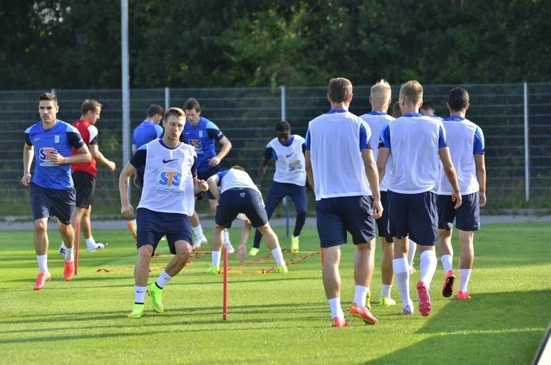 Trening Lecha Poznań: Mogli przyjść kibice, ale tłumów nie...