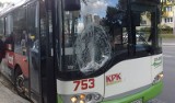 Wypadek na Piłsudskiego. Autobus uderzył w rowerzystę na pasach